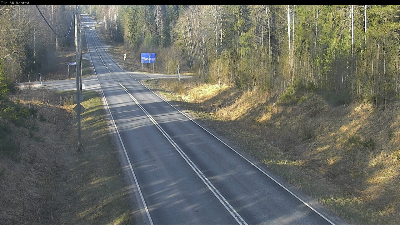 Kelikamerat Kuva Tie 58 Mänttä, Mänttä-Vilppula, Pirkanmaa
