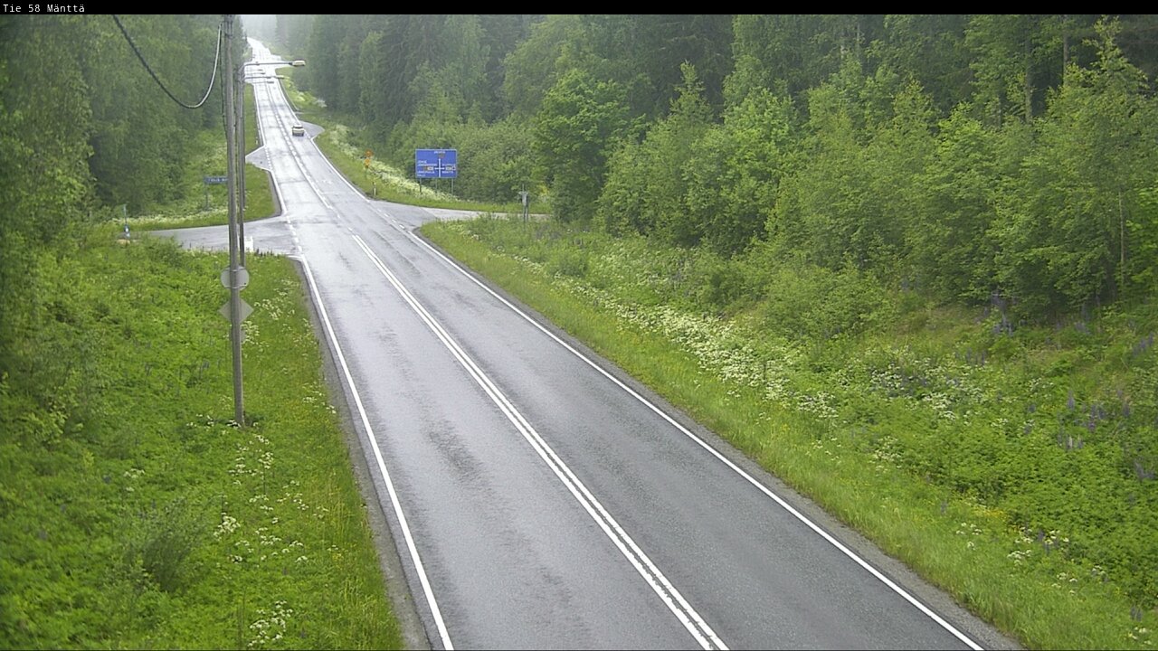 Kelikamerat Kuva Tie 58 Mänttä, Mänttä-Vilppula, Pirkanmaa
