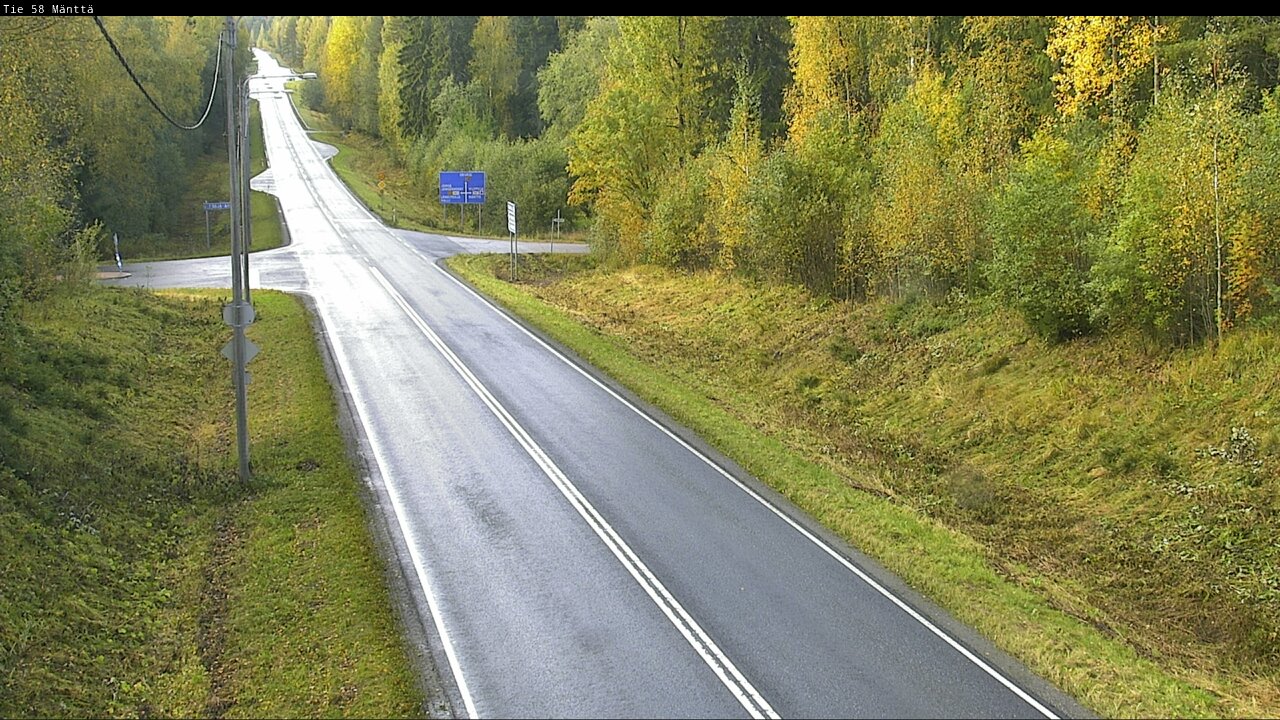 Kelikamerat Kuva Tie 58 Mänttä, Mänttä-Vilppula, Pirkanmaa