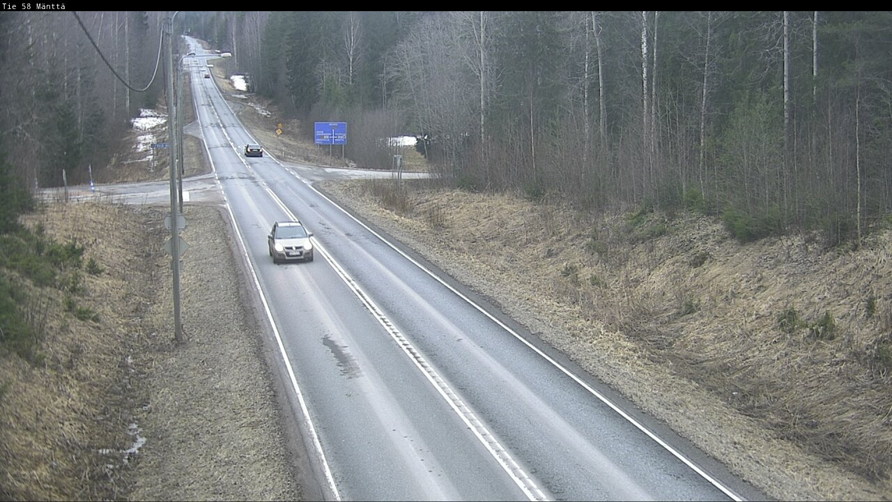 Kelikamerat Kuva Tie 58 Mänttä, Mänttä-Vilppula, Pirkanmaa
