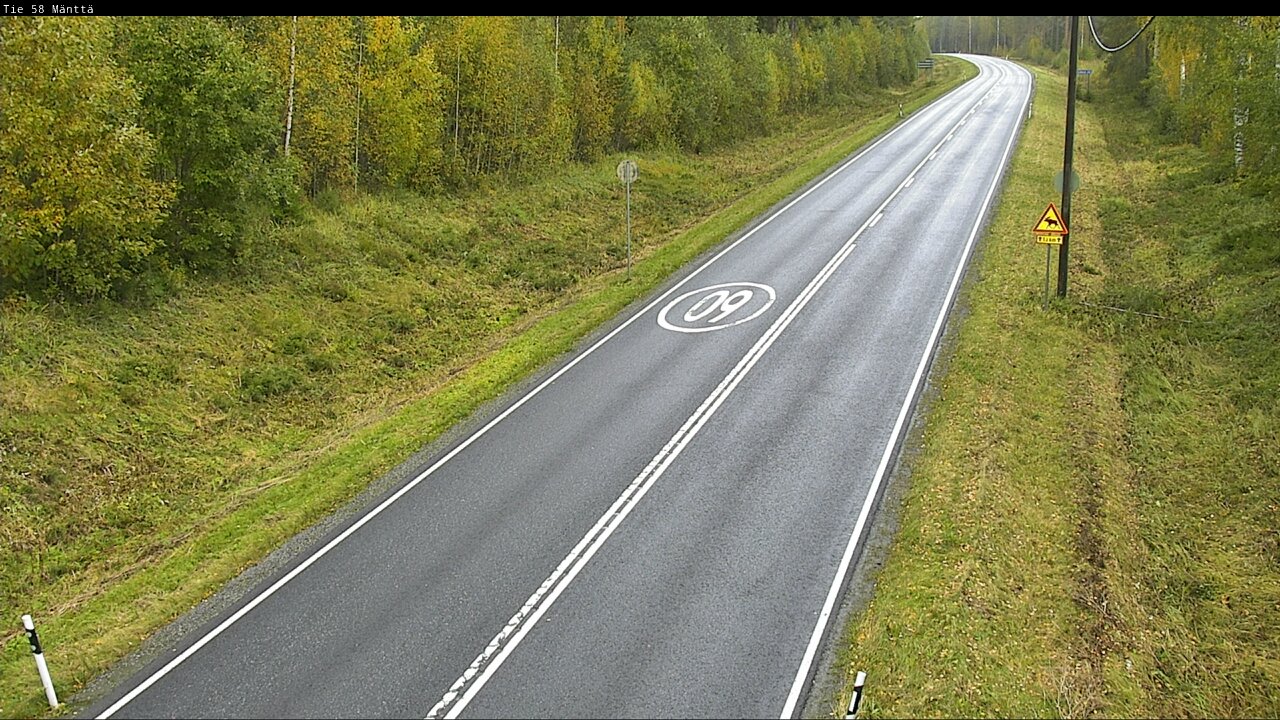 Kelikamerat Kuva Tie 58 Mänttä, Mänttä-Vilppula, Pirkanmaa