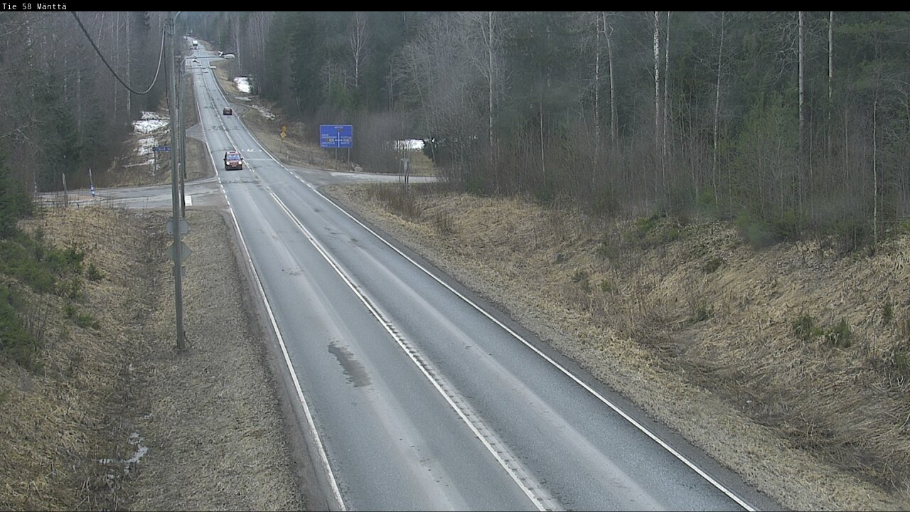 Kelikamerat Kuva Tie 58 Mänttä, Mänttä-Vilppula, Pirkanmaa