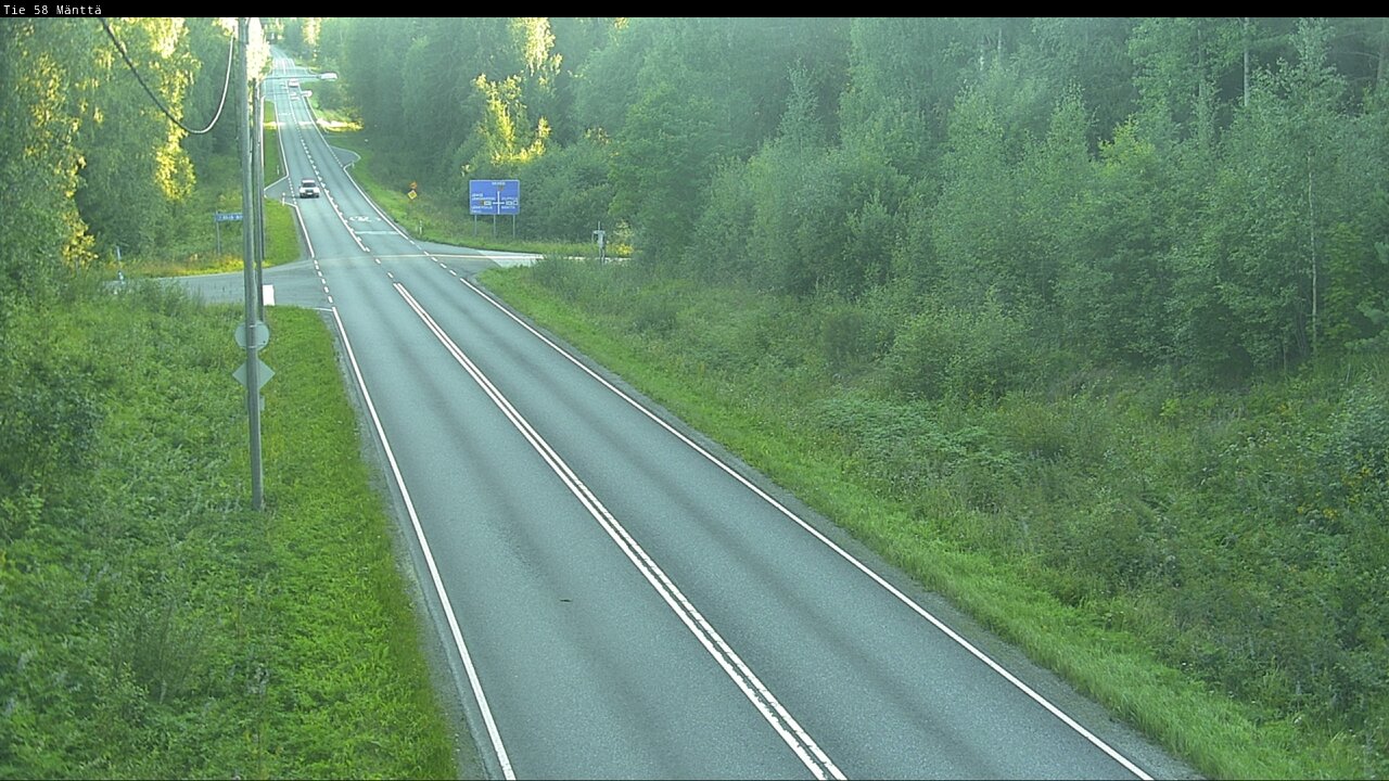 Kelikamerat Kuva Tie 58 Mänttä, Mänttä-Vilppula, Pirkanmaa