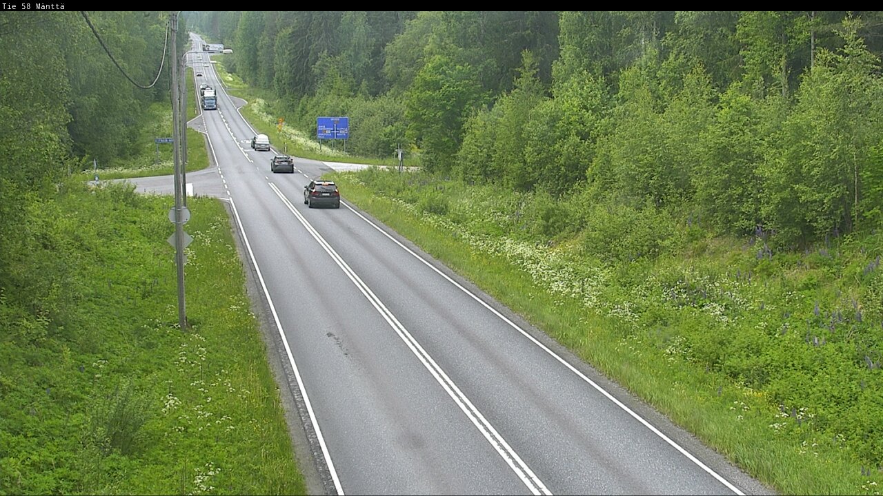 Kelikamerat Kuva Tie 58 Mänttä, Mänttä-Vilppula, Pirkanmaa
