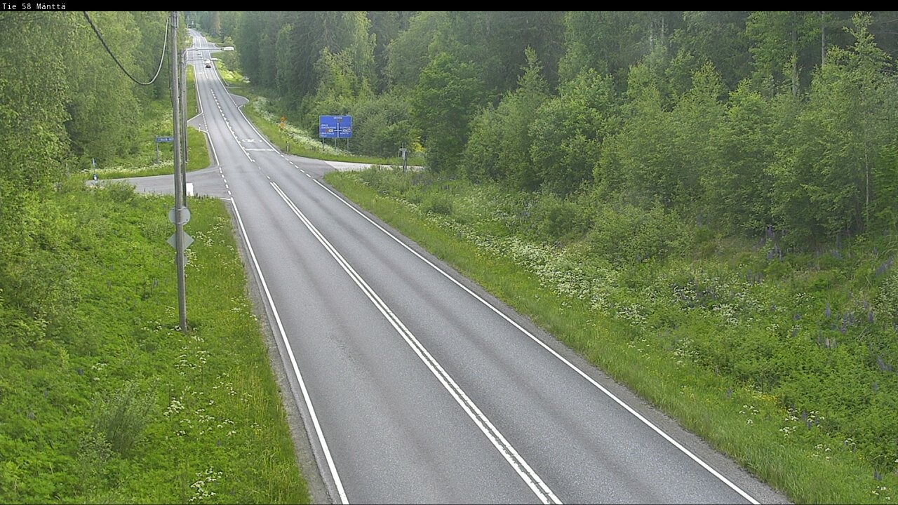 Kelikamerat Kuva Tie 58 Mänttä, Mänttä-Vilppula, Pirkanmaa