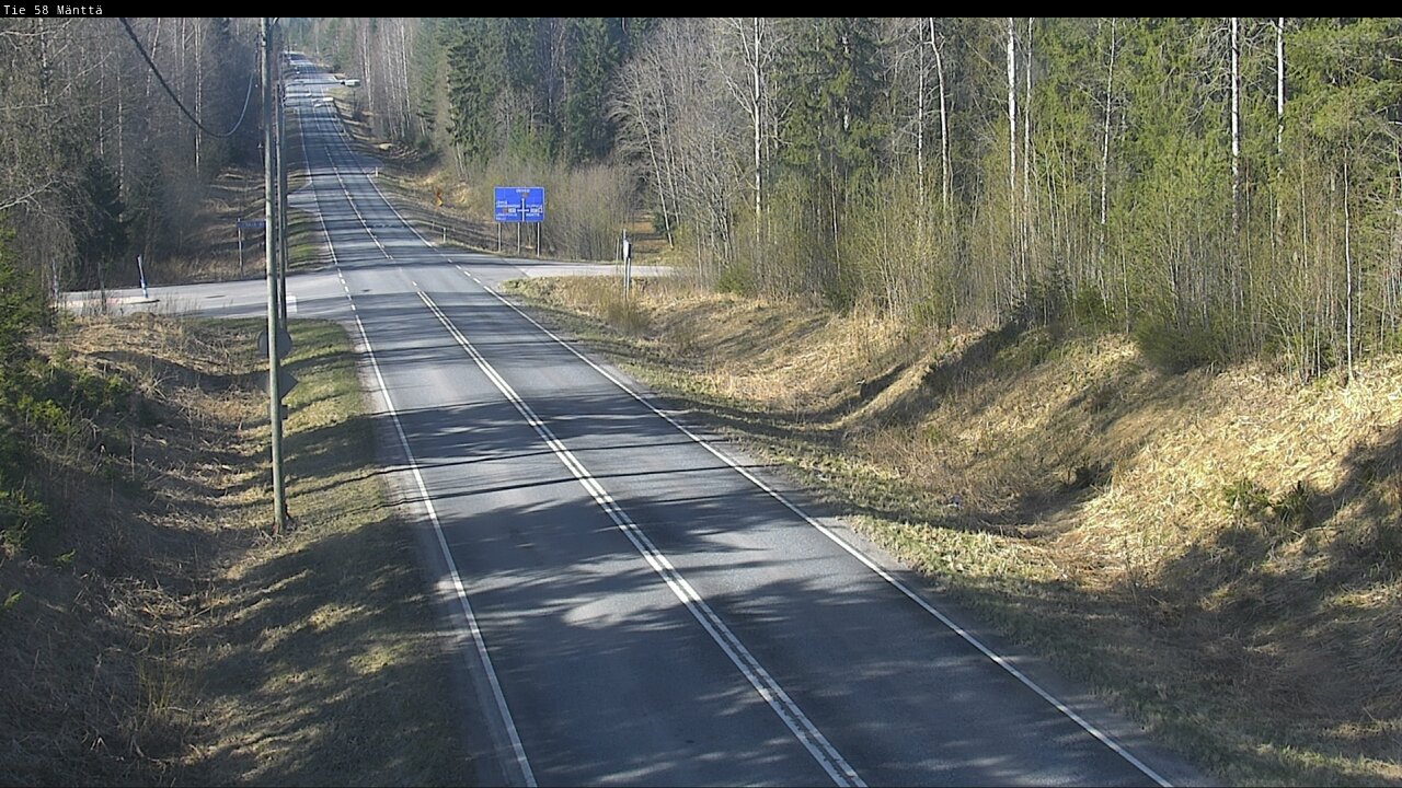 Kelikamerat Kuva Tie 58 Mänttä, Mänttä-Vilppula, Pirkanmaa