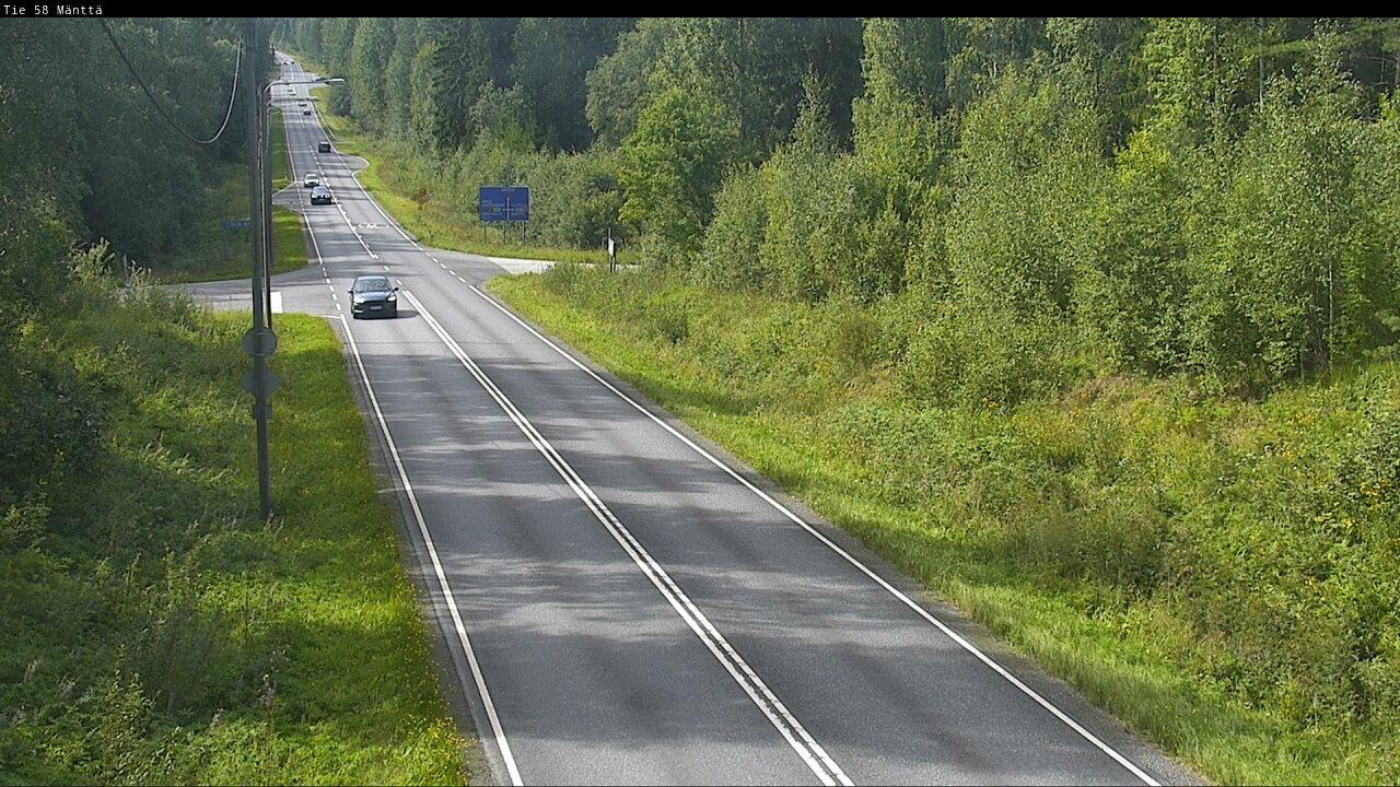 Kelikamerat Kuva Tie 58 Mänttä, Mänttä-Vilppula, Pirkanmaa