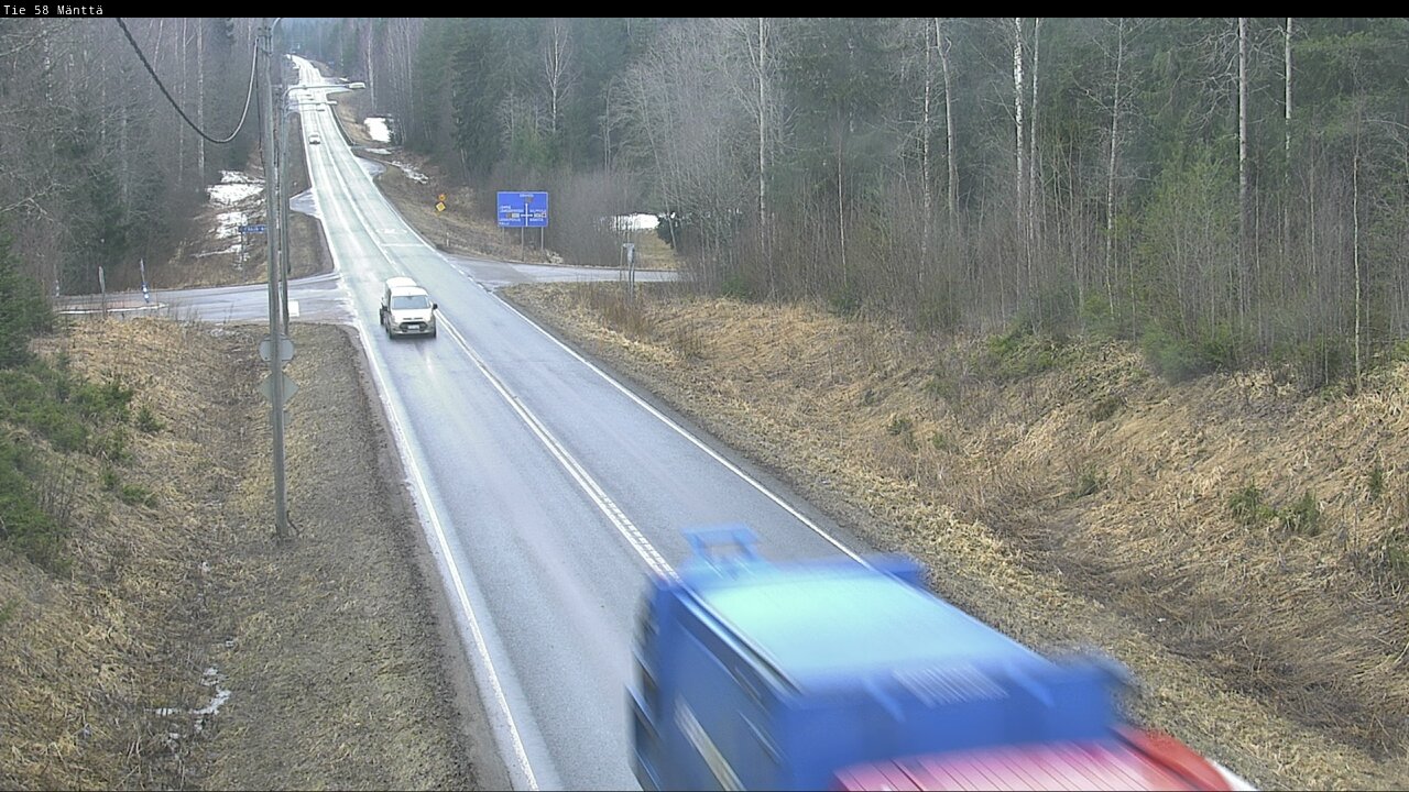 Kelikamerat Kuva Tie 58 Mänttä, Mänttä-Vilppula, Pirkanmaa