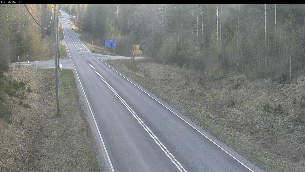Kelikamerat Kuva Tie 58 Mänttä, Mänttä-Vilppula, Pirkanmaa