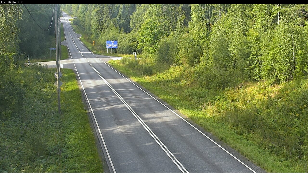 Kelikamerat Kuva Tie 58 Mänttä, Mänttä-Vilppula, Pirkanmaa