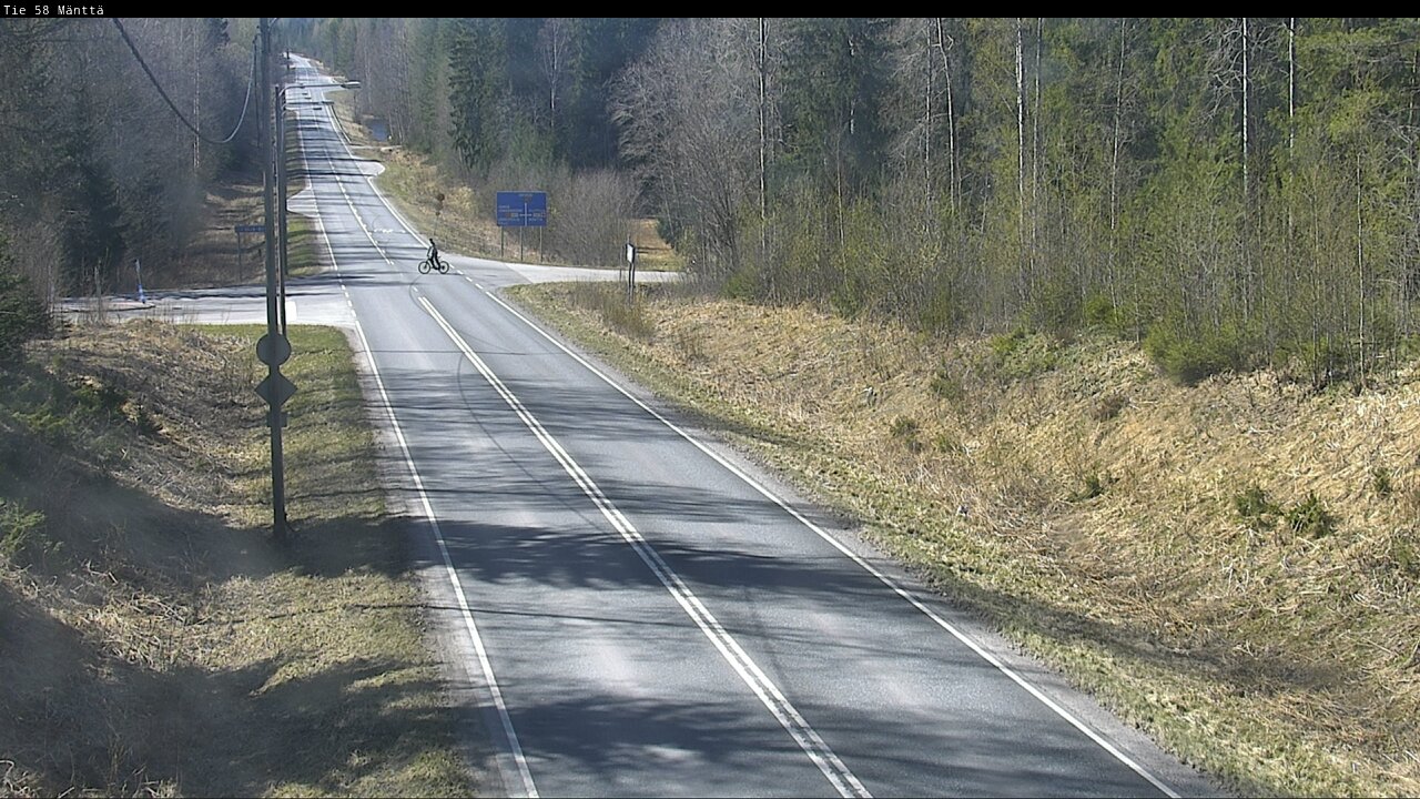 Kelikamerat Kuva Tie 58 Mänttä, Mänttä-Vilppula, Pirkanmaa