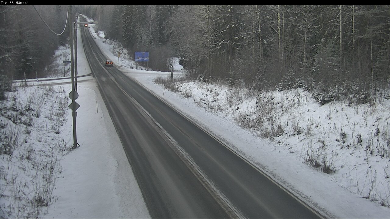 Kelikamerat Kuva Tie 58 Mänttä, Mänttä-Vilppula, Pirkanmaa