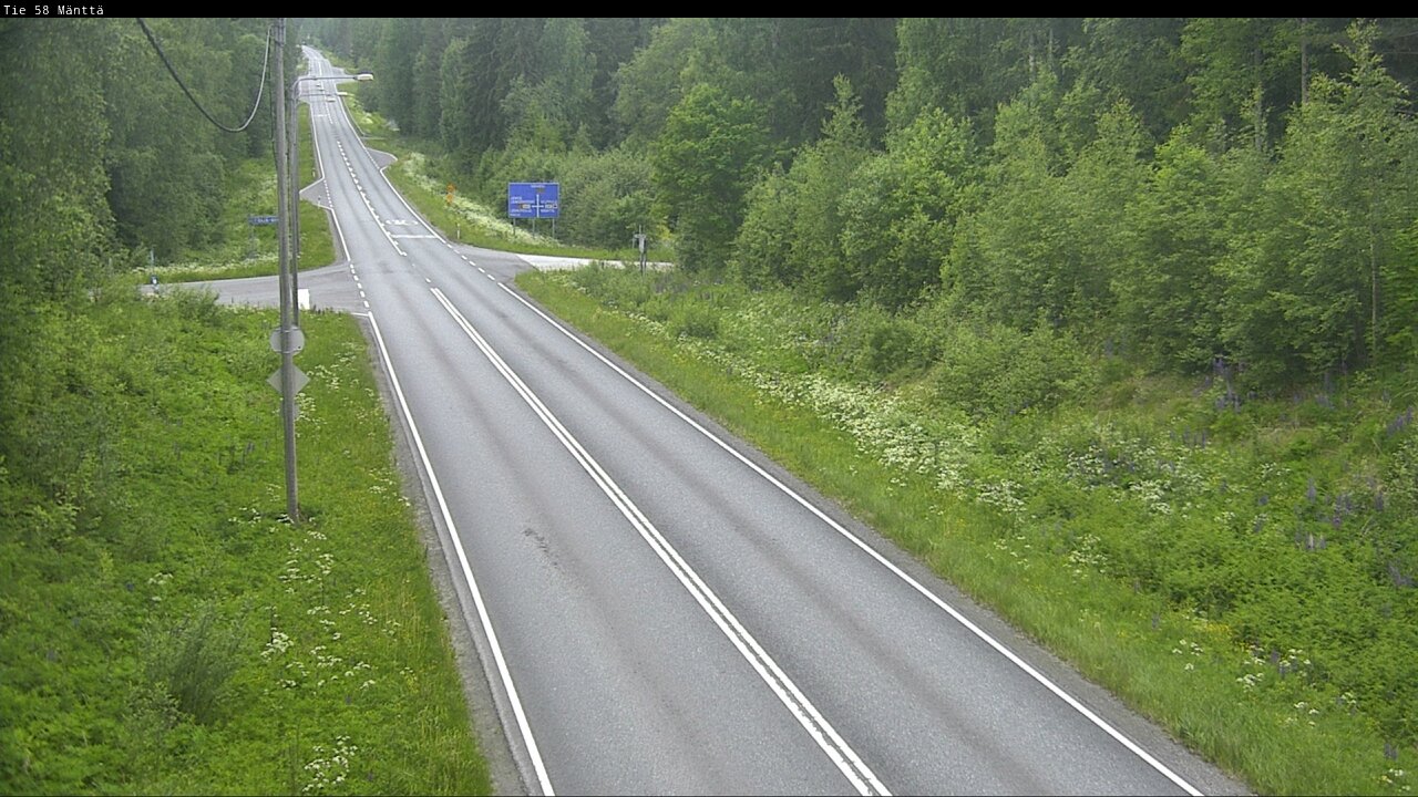 Kelikamerat Kuva Tie 58 Mänttä, Mänttä-Vilppula, Pirkanmaa