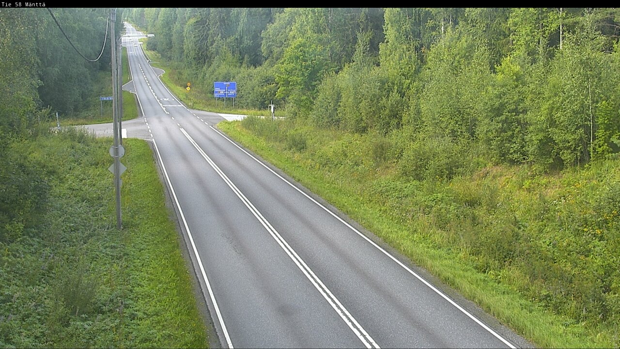 Kelikamerat Kuva Tie 58 Mänttä, Mänttä-Vilppula, Pirkanmaa