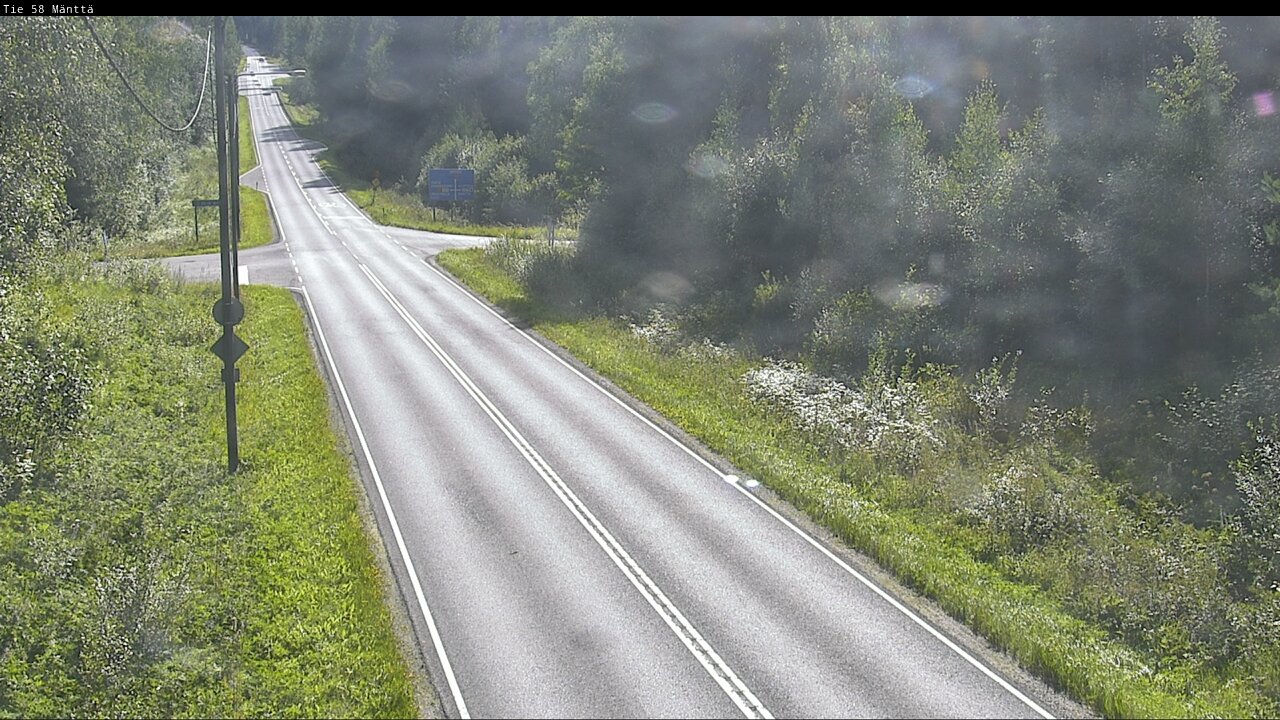 Kelikamerat Kuva Tie 58 Mänttä, Mänttä-Vilppula, Pirkanmaa