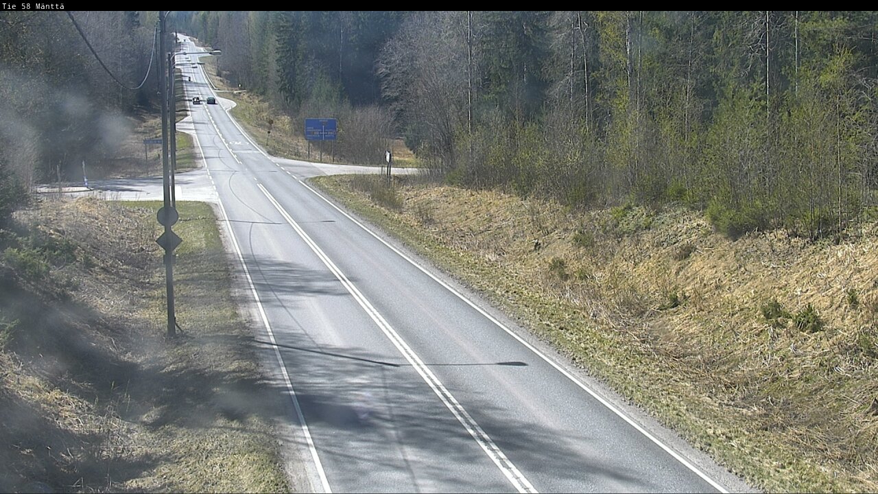 Kelikamerat Kuva Tie 58 Mänttä, Mänttä-Vilppula, Pirkanmaa
