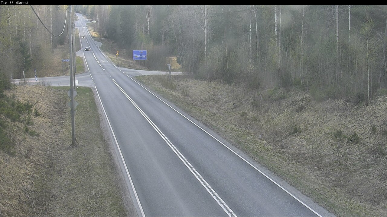 Kelikamerat Kuva Tie 58 Mänttä, Mänttä-Vilppula, Pirkanmaa