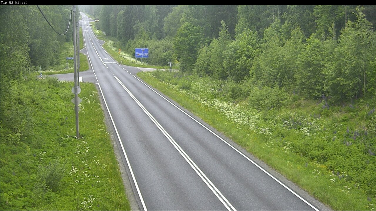 Kelikamerat Kuva Tie 58 Mänttä, Mänttä-Vilppula, Pirkanmaa