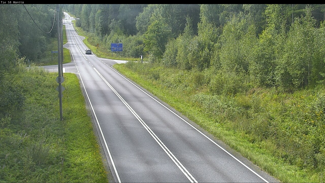 Kelikamerat Kuva Tie 58 Mänttä, Mänttä-Vilppula, Pirkanmaa
