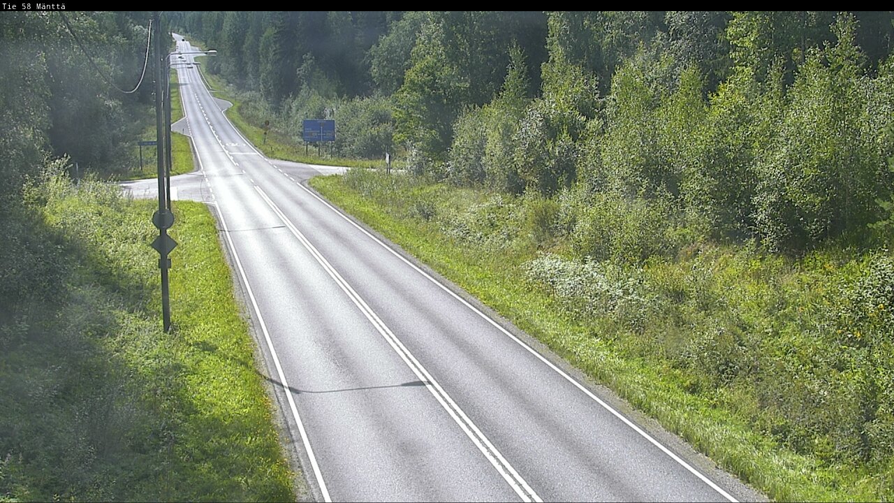 Kelikamerat Kuva Tie 58 Mänttä, Mänttä-Vilppula, Pirkanmaa