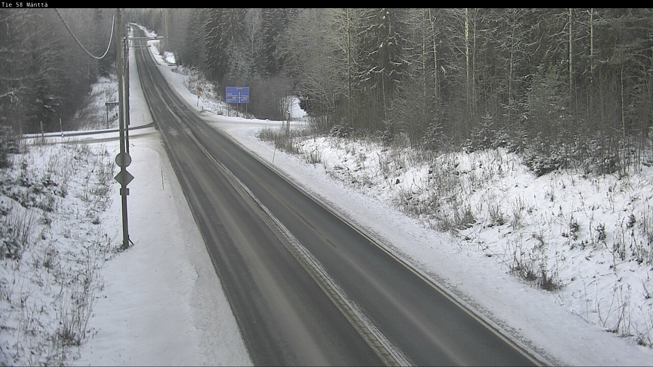 Kelikamerat Kuva Tie 58 Mänttä, Mänttä-Vilppula, Pirkanmaa