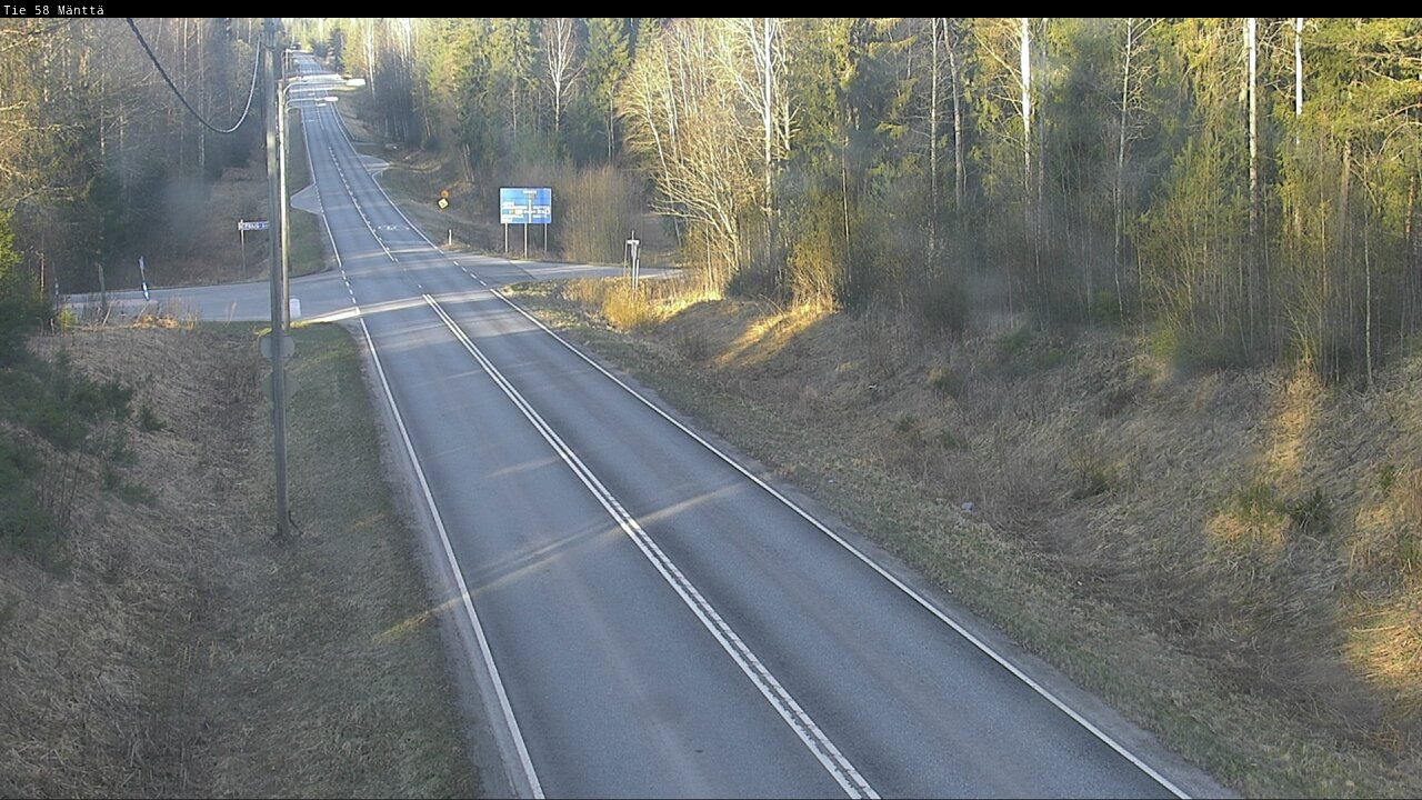 Kelikamerat Kuva Tie 58 Mänttä, Mänttä-Vilppula, Pirkanmaa