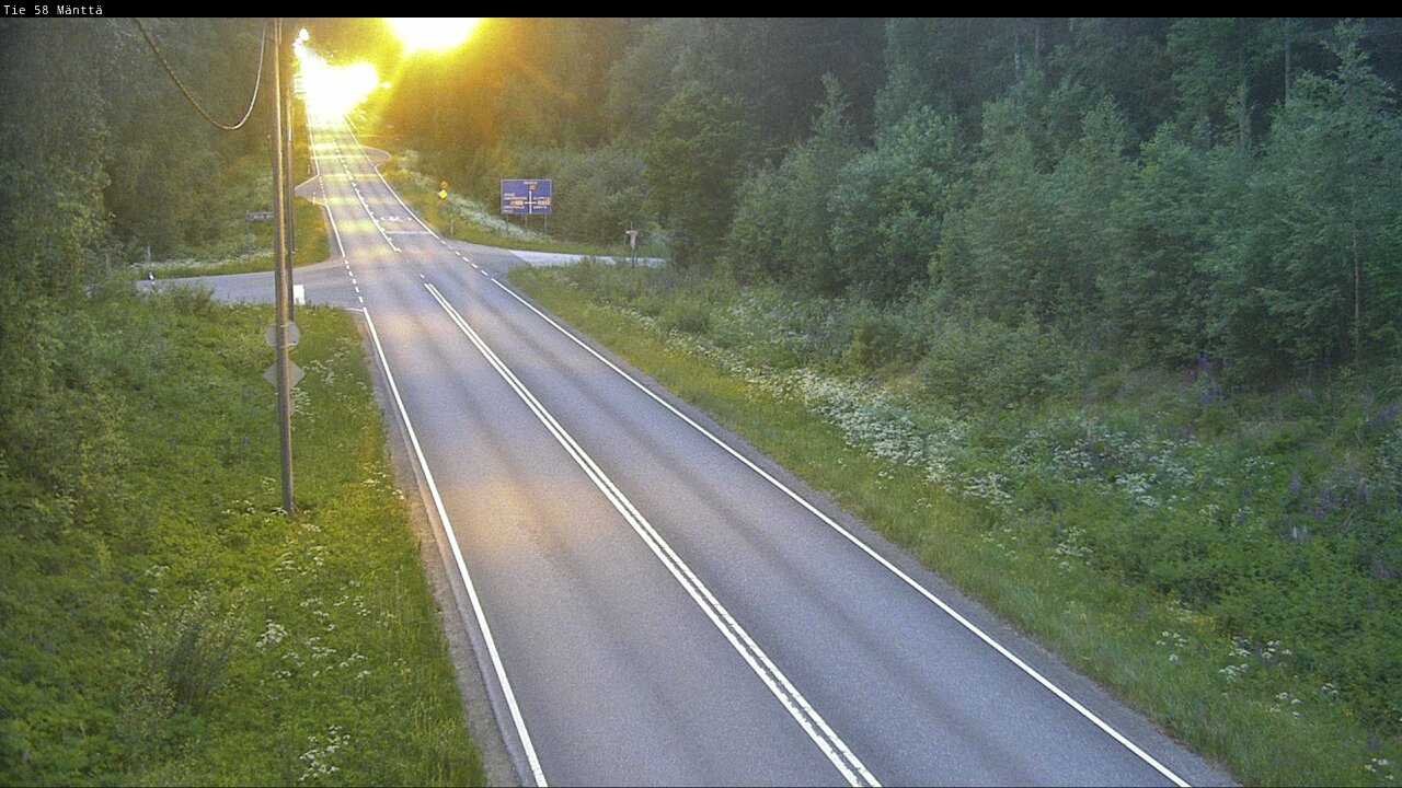 Kelikamerat Kuva Tie 58 Mänttä, Mänttä-Vilppula, Pirkanmaa