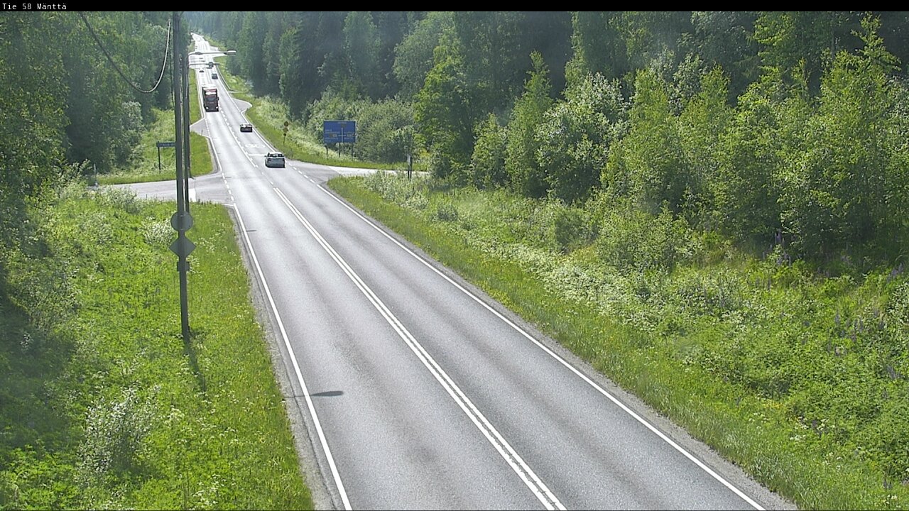 Kelikamerat Kuva Tie 58 Mänttä, Mänttä-Vilppula, Pirkanmaa