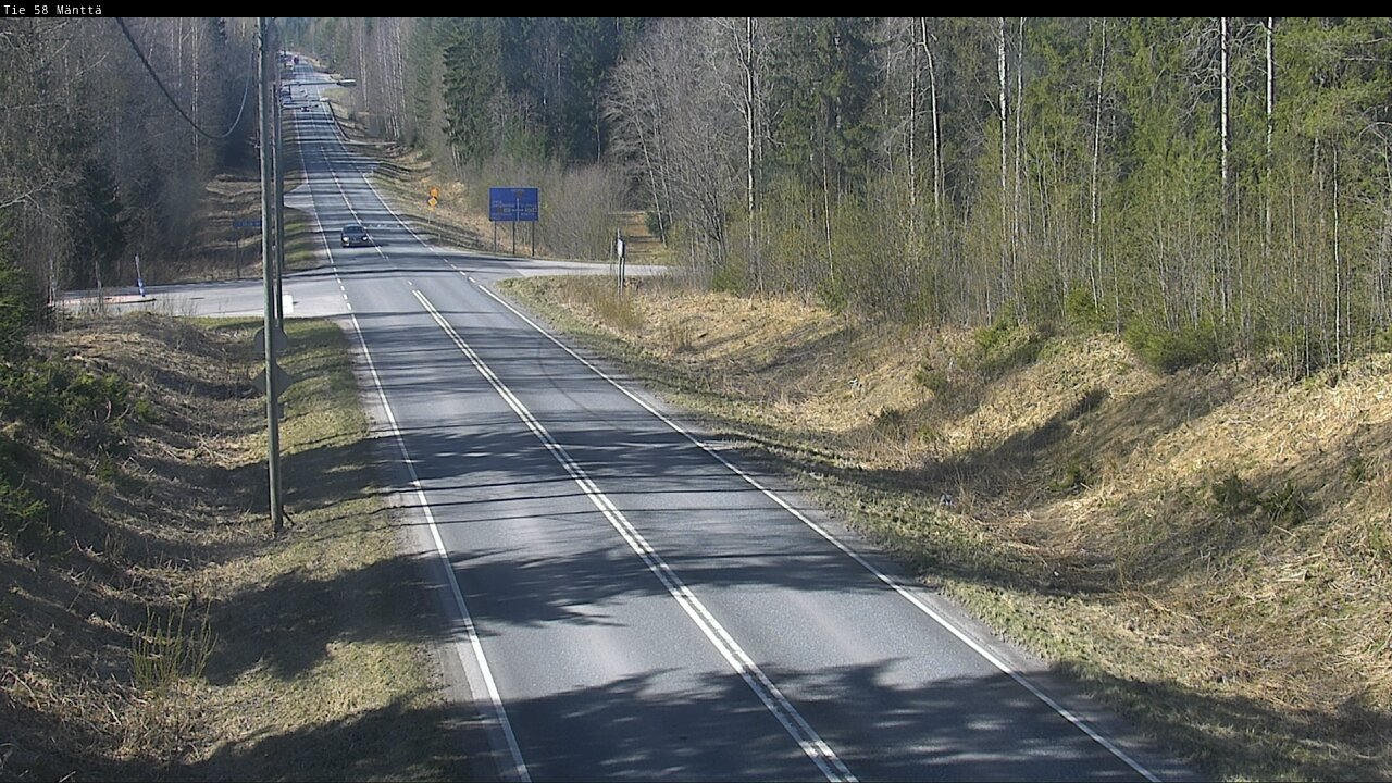 Kelikamerat Kuva Tie 58 Mänttä, Mänttä-Vilppula, Pirkanmaa