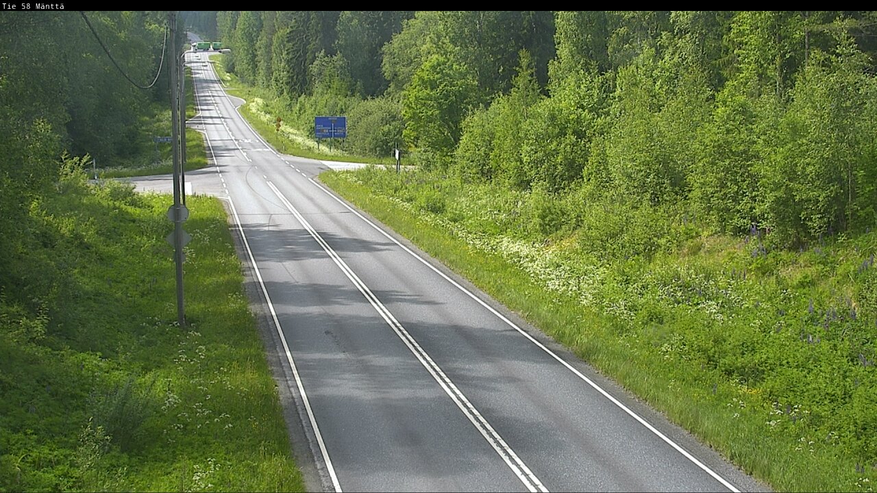 Kelikamerat Kuva Tie 58 Mänttä, Mänttä-Vilppula, Pirkanmaa