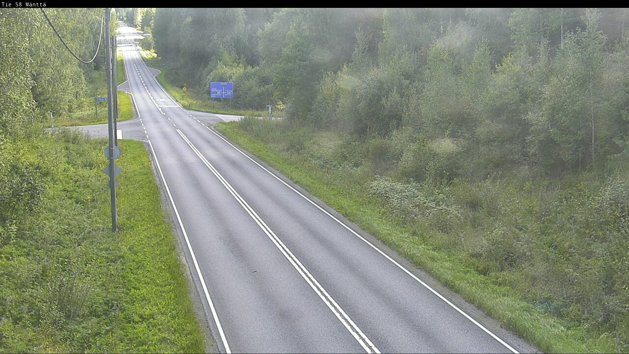 Kelikamerat Kuva Tie 58 Mänttä, Mänttä-Vilppula, Pirkanmaa