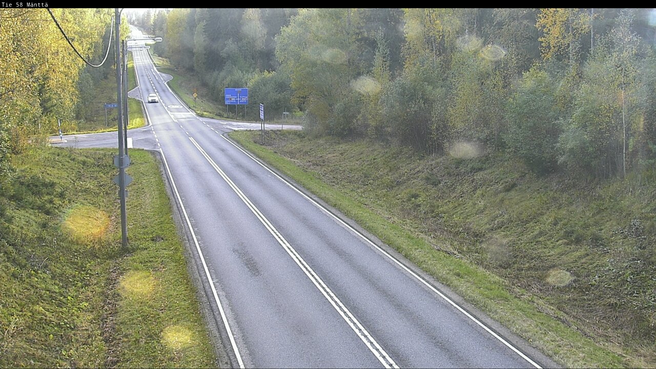 Kelikamerat Kuva Tie 58 Mänttä, Mänttä-Vilppula, Pirkanmaa