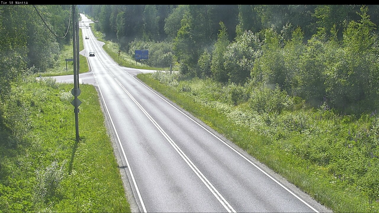 Kelikamerat Kuva Tie 58 Mänttä, Mänttä-Vilppula, Pirkanmaa