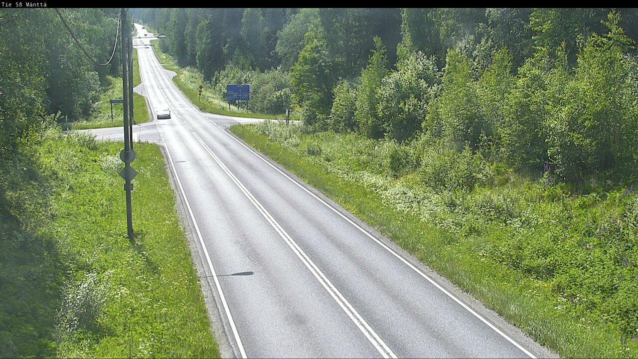 Kelikamerat Kuva Tie 58 Mänttä, Mänttä-Vilppula, Pirkanmaa