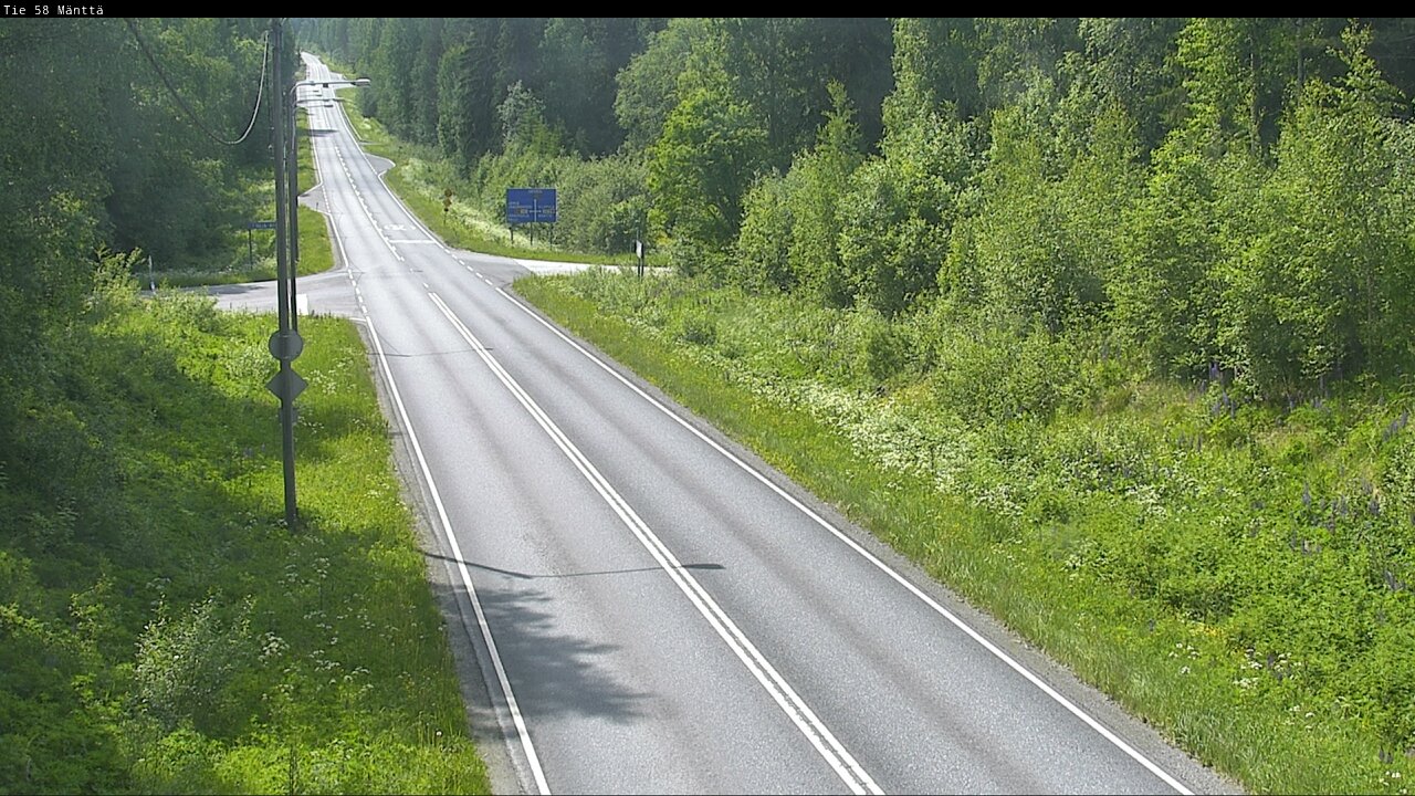 Kelikamerat Kuva Tie 58 Mänttä, Mänttä-Vilppula, Pirkanmaa