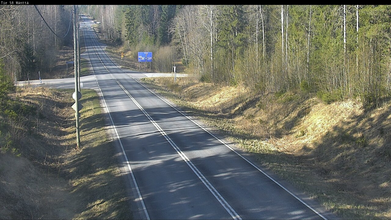 Kelikamerat Kuva Tie 58 Mänttä, Mänttä-Vilppula, Pirkanmaa