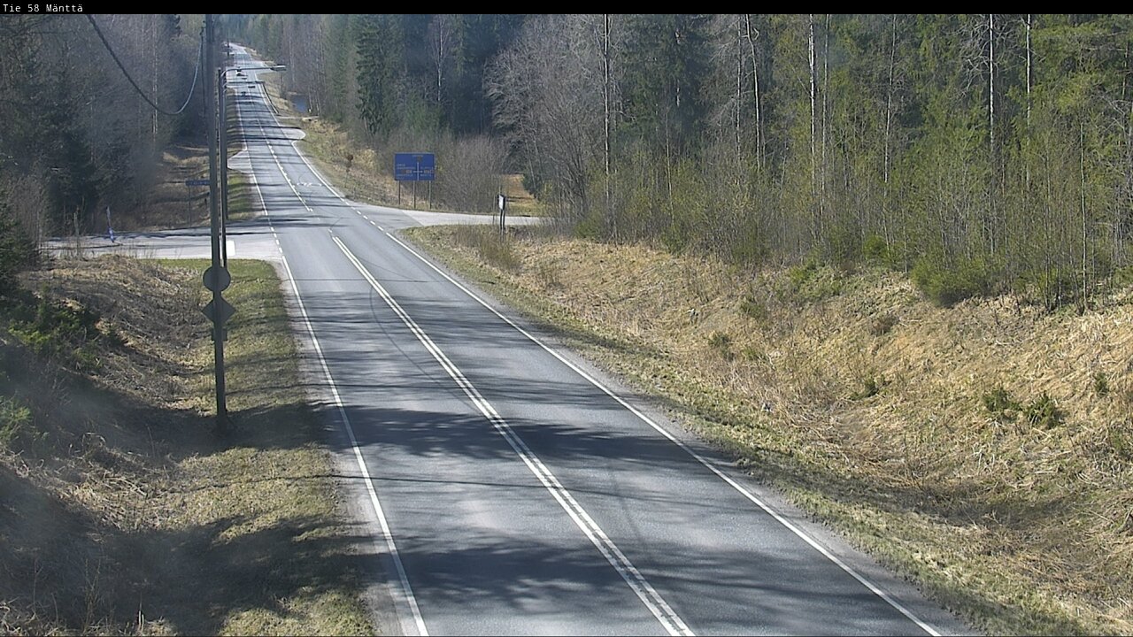 Kelikamerat Kuva Tie 58 Mänttä, Mänttä-Vilppula, Pirkanmaa