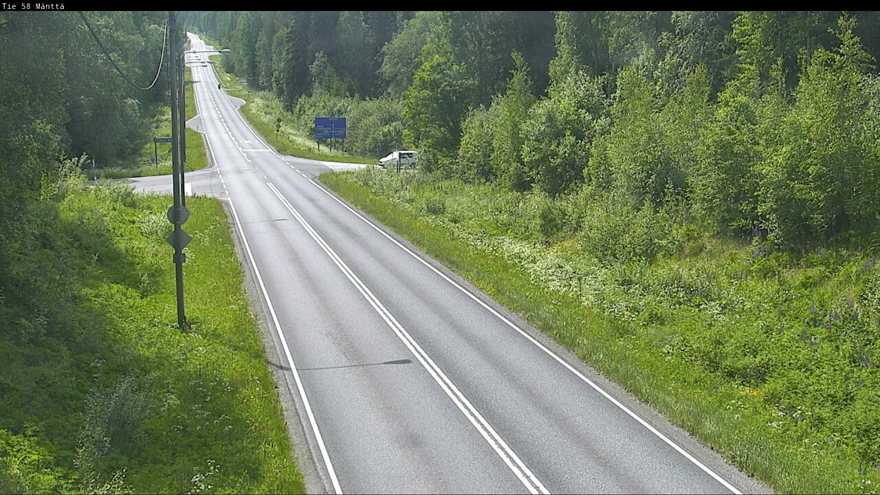 Kelikamerat Kuva Tie 58 Mänttä, Mänttä-Vilppula, Pirkanmaa