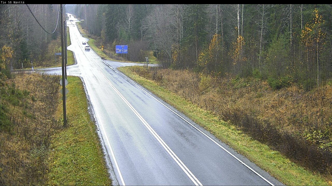 Kelikamerat Kuva Tie 58 Mänttä, Mänttä-Vilppula, Pirkanmaa