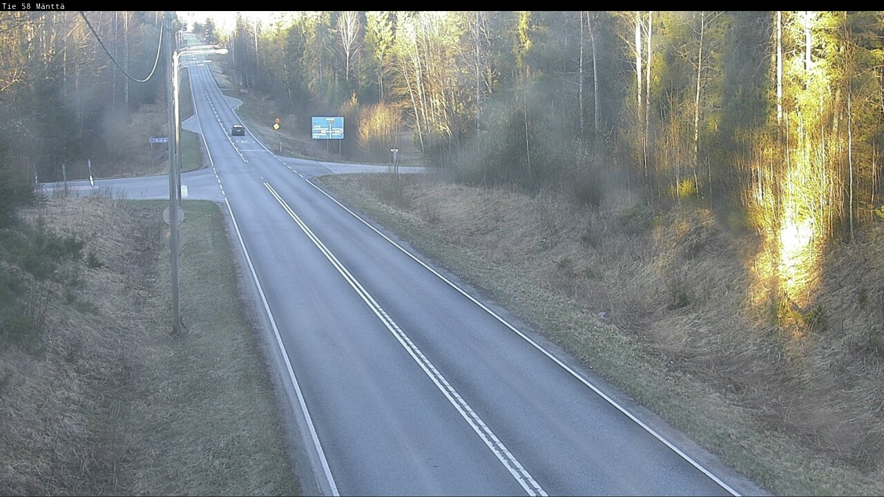 Kelikamerat Kuva Tie 58 Mänttä, Mänttä-Vilppula, Pirkanmaa