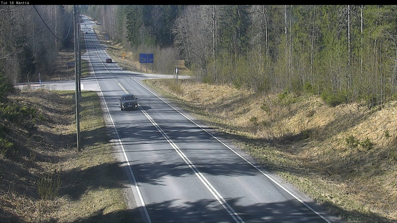 Kelikamerat Kuva Tie 58 Mänttä, Mänttä-Vilppula, Pirkanmaa
