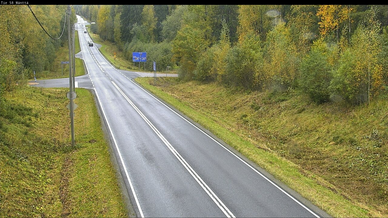 Kelikamerat Kuva Tie 58 Mänttä, Mänttä-Vilppula, Pirkanmaa