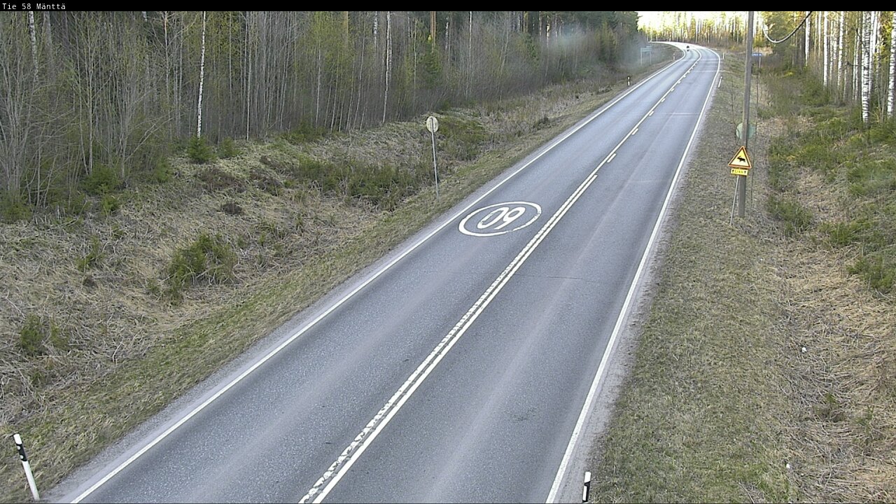 Kelikamerat Kuva Tie 58 Mänttä, Mänttä-Vilppula, Pirkanmaa
