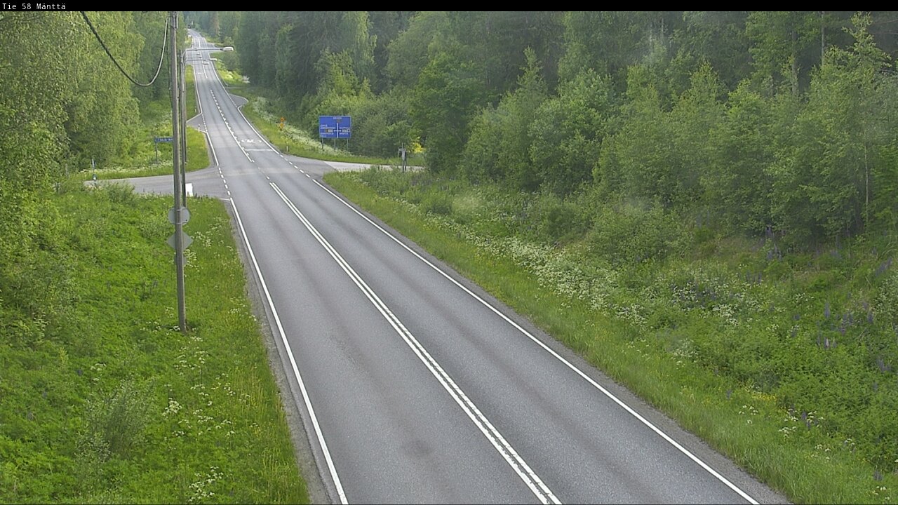Kelikamerat Kuva Tie 58 Mänttä, Mänttä-Vilppula, Pirkanmaa