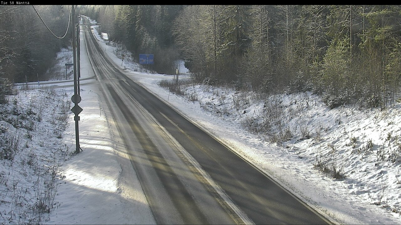 Kelikamerat Kuva Tie 58 Mänttä, Mänttä-Vilppula, Pirkanmaa
