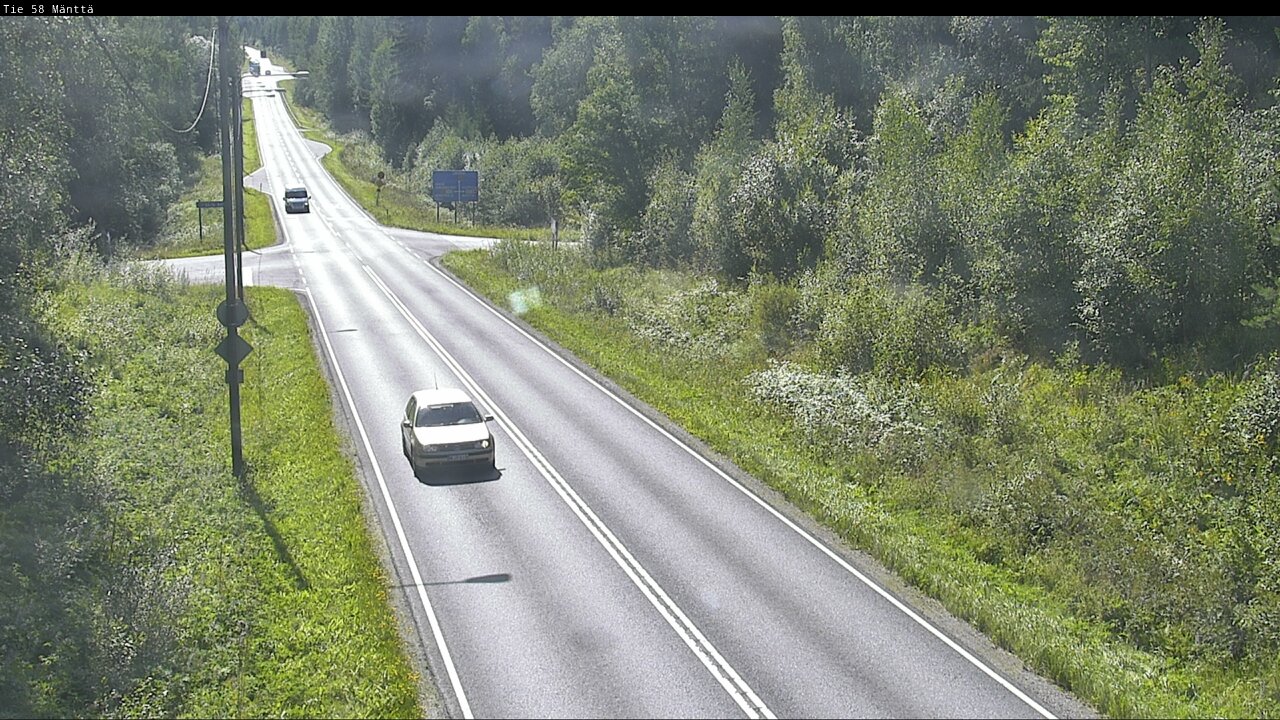 Kelikamerat Kuva Tie 58 Mänttä, Mänttä-Vilppula, Pirkanmaa