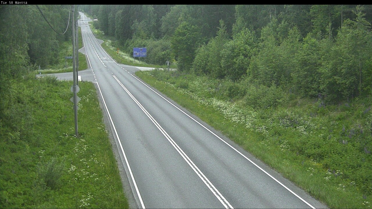 Kelikamerat Kuva Tie 58 Mänttä, Mänttä-Vilppula, Pirkanmaa