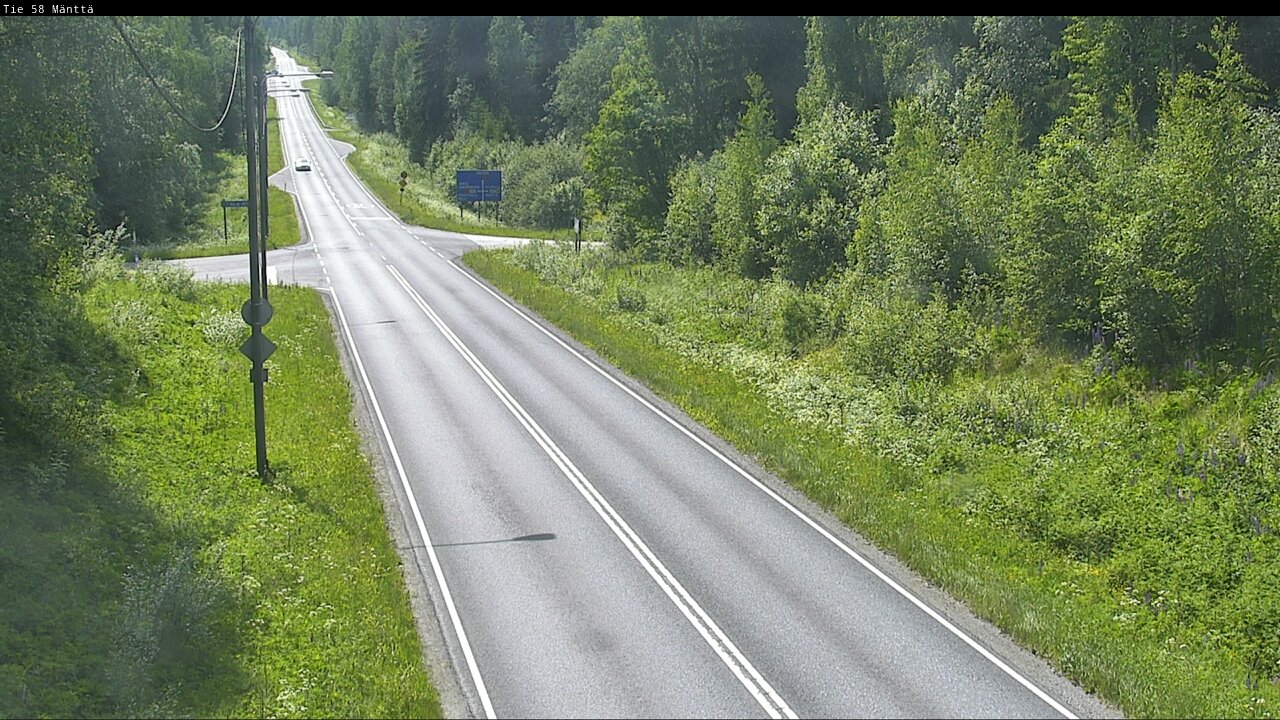 Kelikamerat Kuva Tie 58 Mänttä, Mänttä-Vilppula, Pirkanmaa