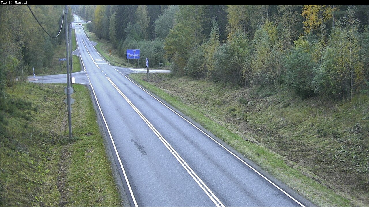 Kelikamerat Kuva Tie 58 Mänttä, Mänttä-Vilppula, Pirkanmaa