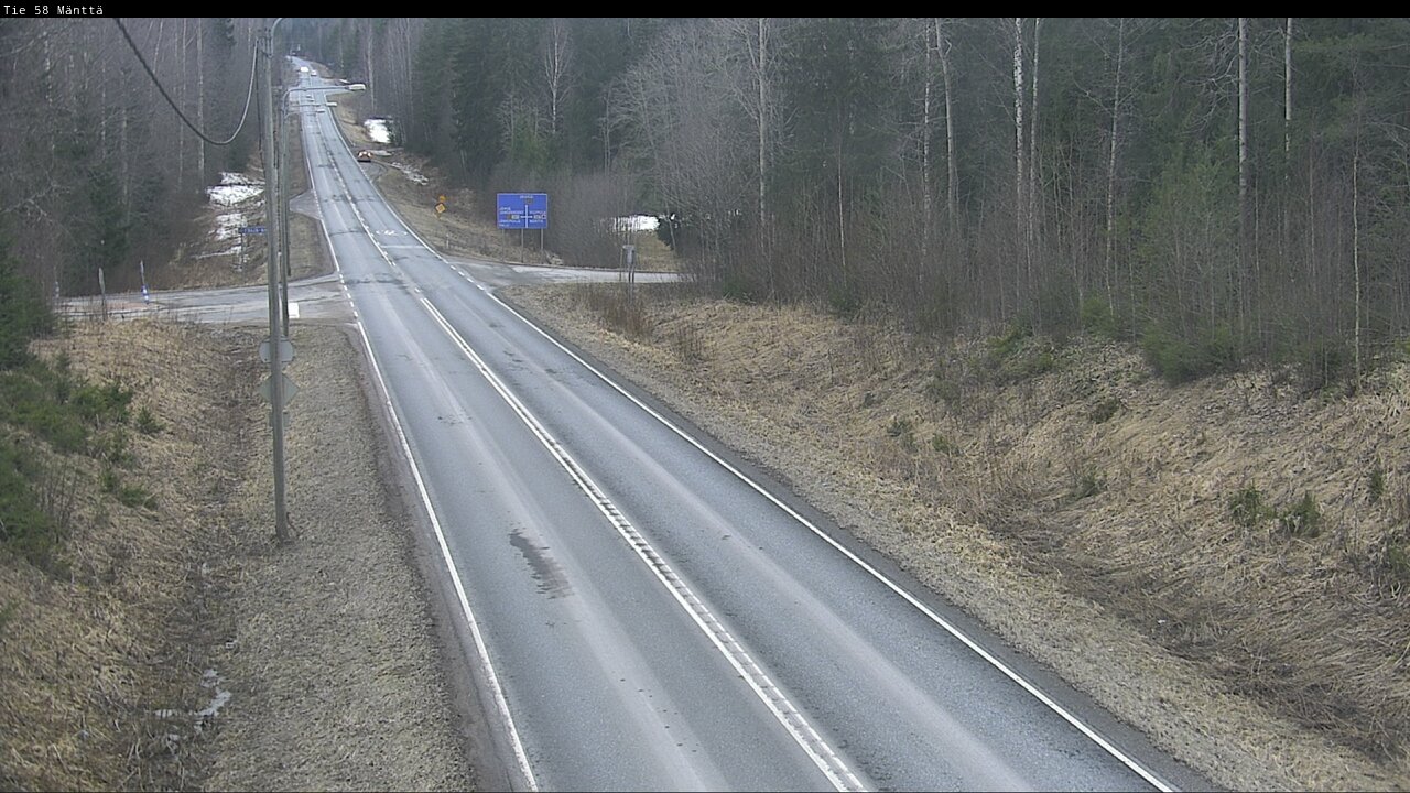 Kelikamerat Kuva Tie 58 Mänttä, Mänttä-Vilppula, Pirkanmaa